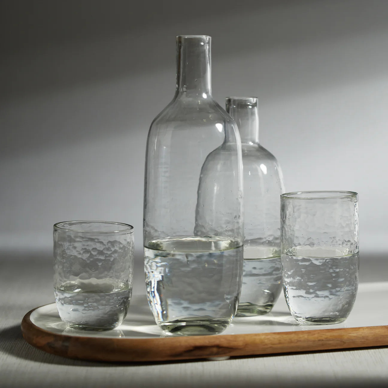 Tabou Hammered Highball Glass